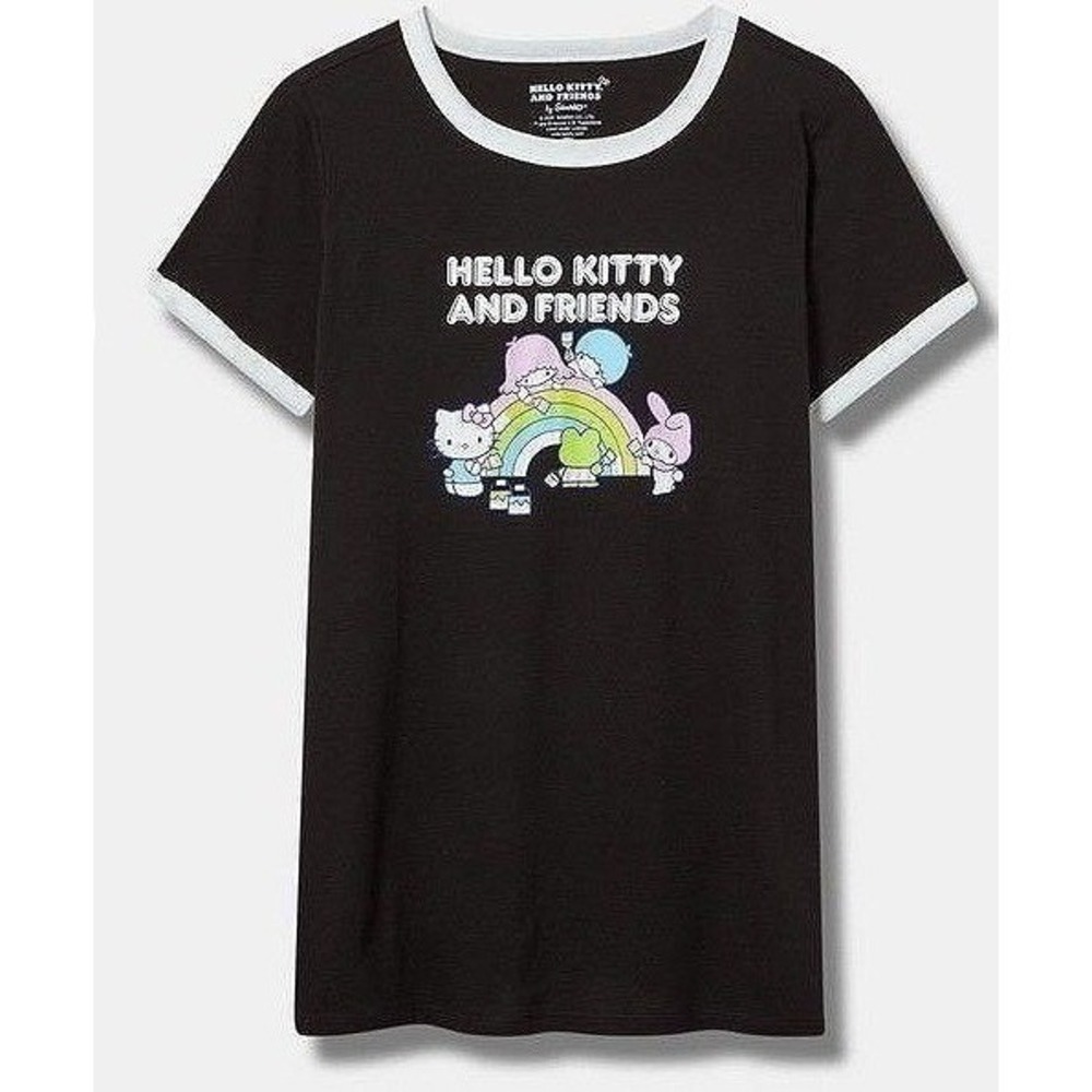 NWT Torrid‎ Hello Kitty Ringer Tee  2X - Picture 3 of 11